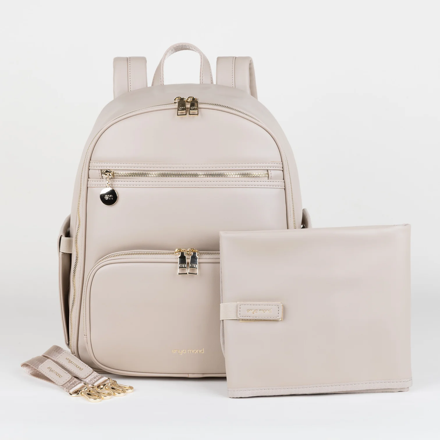 Elara Vegan Leather Mom Bag